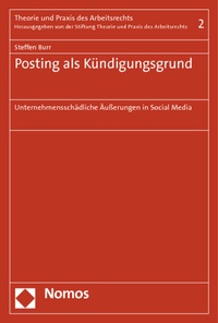 Abbildung von: Posting als Kündigungsgrund - Nomos