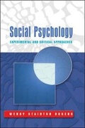 Cover: Social Psychology - Open University Press