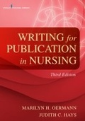Cover: Writing for Publication in Nursing - Springer Publishing Company