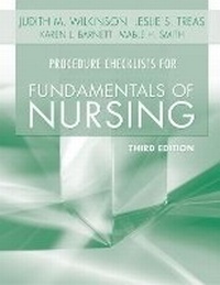 Enlarge image Cover: Procedure Checklists for Fundamentals of Nursing - F.A. Davis Company