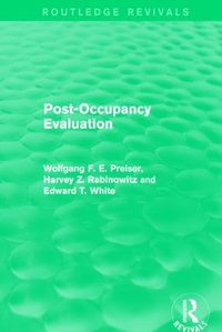 Enlarge image Cover: Post-Occupancy Evaluation (Routledge Revivals) - Routledge