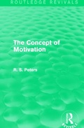 Cover: The Concept of Motivation - Routledge