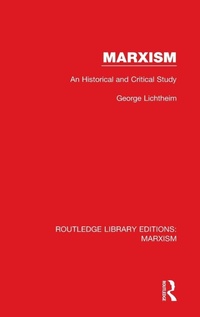 Enlarge image Cover: Marxism (RLE Marxism) - Routledge