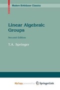 Cover: Linear Algebraic Groups - Birkhauser
