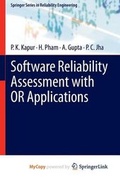 Cover: Software Reliability Assessment with or Applications - Springer