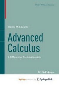 Enlarge image Cover: Advanced Calculus - Birkhauser