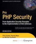 Cover: Pro PHP Security - Apress
