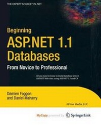 Enlarge image Cover: Beginning ASP.Net 1.1 Databases - Apress