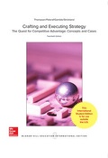 Cover: Crafting & Executing Strategy: The Quest for Competitive Advantage: Concepts and Cases - McGraw-Hill Education
