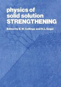 Enlarge image Cover: Physics of Solid Solution Strengthening - Springer