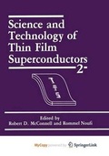 Cover: Science and Technology of Thin Film Superconductors 2 - Springer