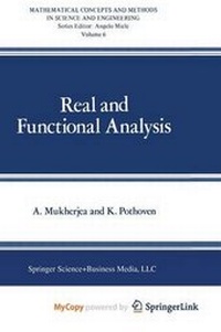 Enlarge image Cover: Real and Functional Analysis - Springer