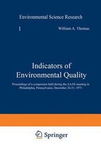 Enlarge image Cover: Indicators of Environmental Quality - Springer