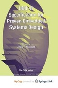 Cover: UML-B Specification for Proven Embedded Systems Design - Springer