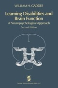 Cover: Learning Disabilities and Brain Function - Springer