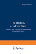 Cover: The Biology of Alcoholism - Springer