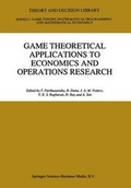 Cover: Game Theoretical Applications to Economics and Operations Research - Springer