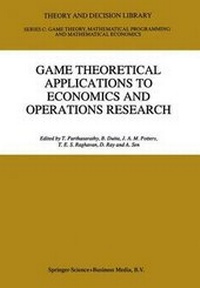 Enlarge image Cover: Game Theoretical Applications to Economics and Operations Research - Springer