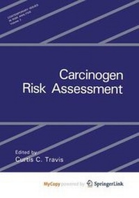 Enlarge image Cover: Carcinogen Risk Assessment - Springer