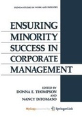 Cover: Ensuring Minority Success in Corporate Management - Springer
