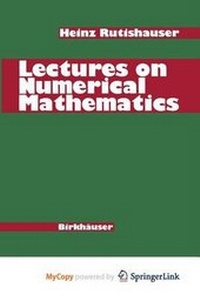 Enlarge image Cover: Lectures on Numerical Mathematics - Springer