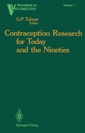 Cover: Contraception Research for Today and the Nineties - Springer