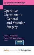 Cover: Operative Dictations in General and Vascular Surgery - Springer