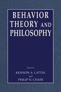 Cover: Behavior Theory and Philosophy - Springer