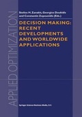 Cover: Decision Making - Springer