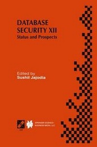 Abbildung von: Database Security XII - Springer