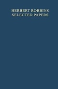 Cover: Herbert Robbins Selected Papers - Springer