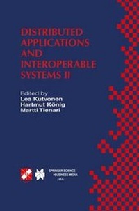 Enlarge image Cover: Distributed Applications and Interoperable Systems II - Springer