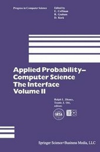 Enlarge image Cover: Applied Probability- Computer Science - Springer