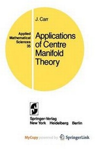 Abbildung von: Applications of Centre Manifold Theory - Springer
