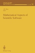 Cover: Mathematical Aspects of Scientific Software - Springer