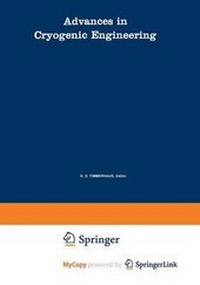 Enlarge image Cover: Advances in Cryogenic Engineering - Springer
