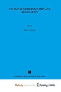 Cover: Financial Modernization and Regulation - Springer
