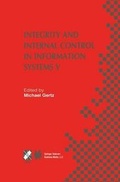 Cover: Integrity and Internal Control in Information Systems V - Springer