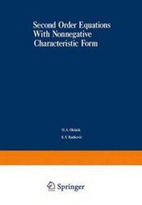 Enlarge image Cover: Second-Order Equations with Non-Negative Characteristic Form - Springer