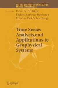 Enlarge image Cover: Time Series Analysis and Applications to Geophysical Systems - Springer