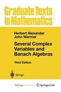 Cover: Several Complex Variables and Banach Algebras - Springer