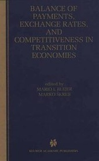Enlarge image Cover: Balance of Payments, Exchange Rates, and Competitiveness in Transition Economies - Springer