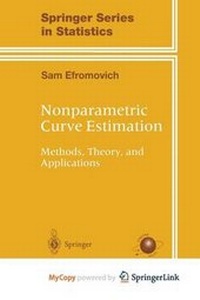 Enlarge image Cover: Nonparametric Curve Estimation - Springer