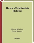 Cover: Theory of Multivariate Statistics - Springer