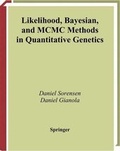 Cover: Likelihood, Bayesian, and MCMC Methods in Quantitative Genetics - Springer