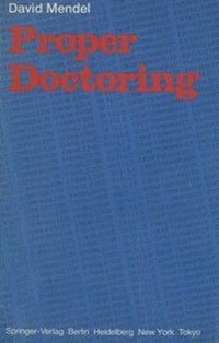 Enlarge image Cover: Proper Doctoring - Springer