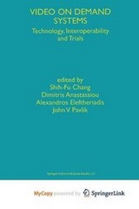 Enlarge image Cover: Video on Demand Systems - Springer