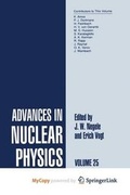 Cover: Advances in Nuclear Physics - Springer