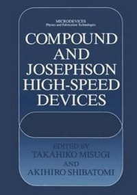 Enlarge image Cover: Compound and Josephson High-Speed Devices - Springer