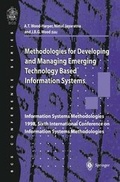 Cover: Methodologies for Developing and Managing Emerging Technology Based Information Systems - Springer